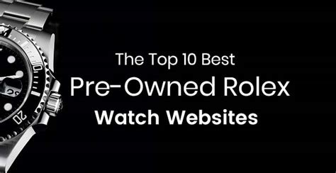 top rated websites to buy used rolex|best used rolex dealer online.